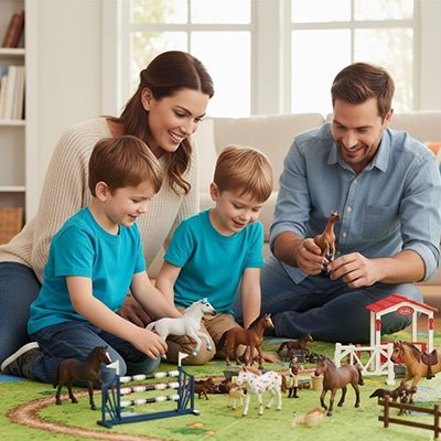 Figurine animaux | Collection Réaliste - Monde Enfant