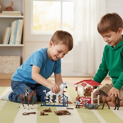 Figurine animaux | Collection Réaliste - Monde Enfant